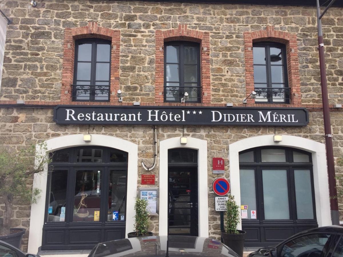 Restaurant Hotel Didier Meril Dinard Exteriér fotografie